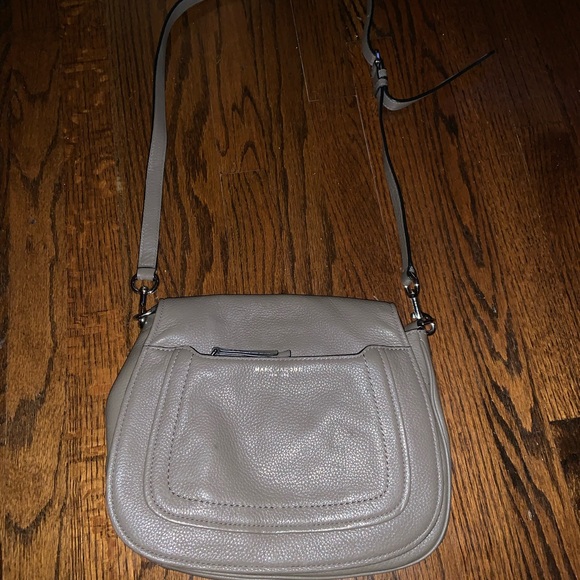 MARC JACOBS Gray leather handbag. - Picture 3 of 5
